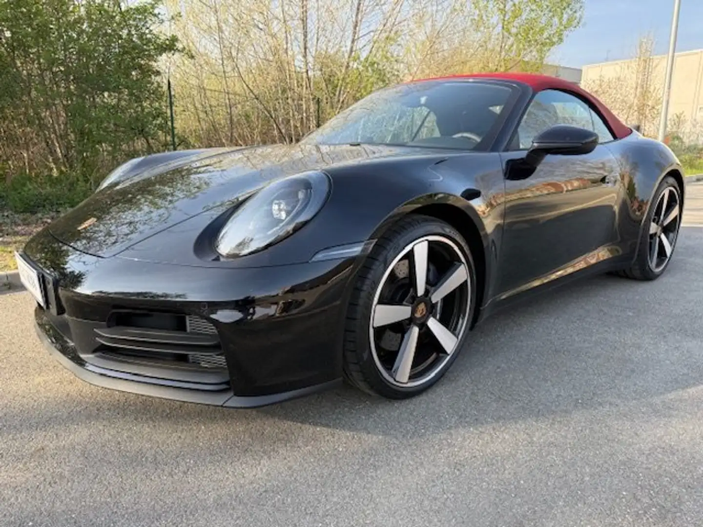 Porsche 992 911 CABRIO 3.0 Carrera 394cv ** SOLO NOLEGGIO ** Nero - 2