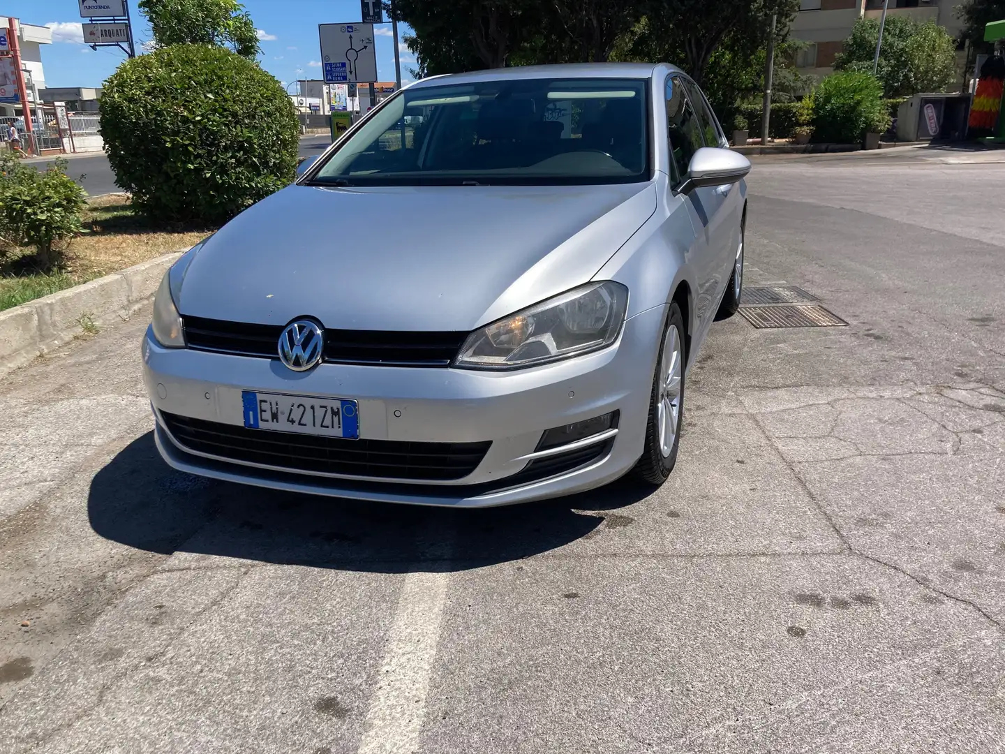 Volkswagen Golf Golf VII 2014 5p 1.6 tdi 110cv dsg Argento - 1