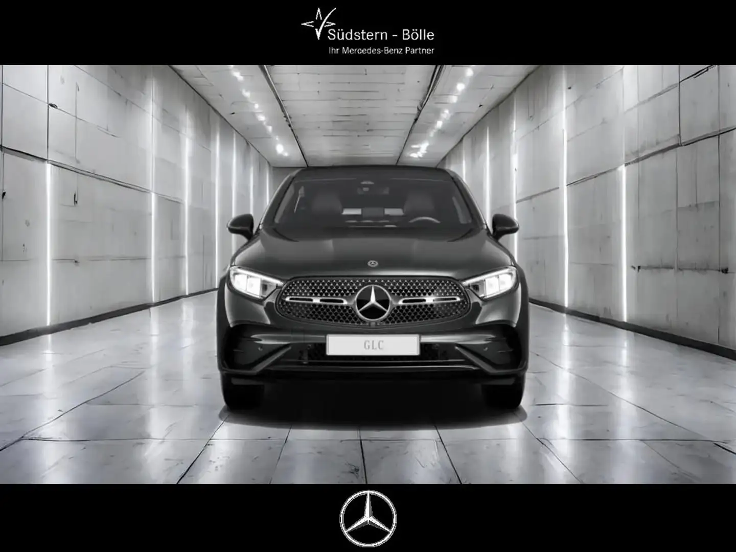 Mercedes-Benz GLC 220 d 4M Coupe +AMG+DISTRO+KAMERA+NAVI+SHZ Gris - 2
