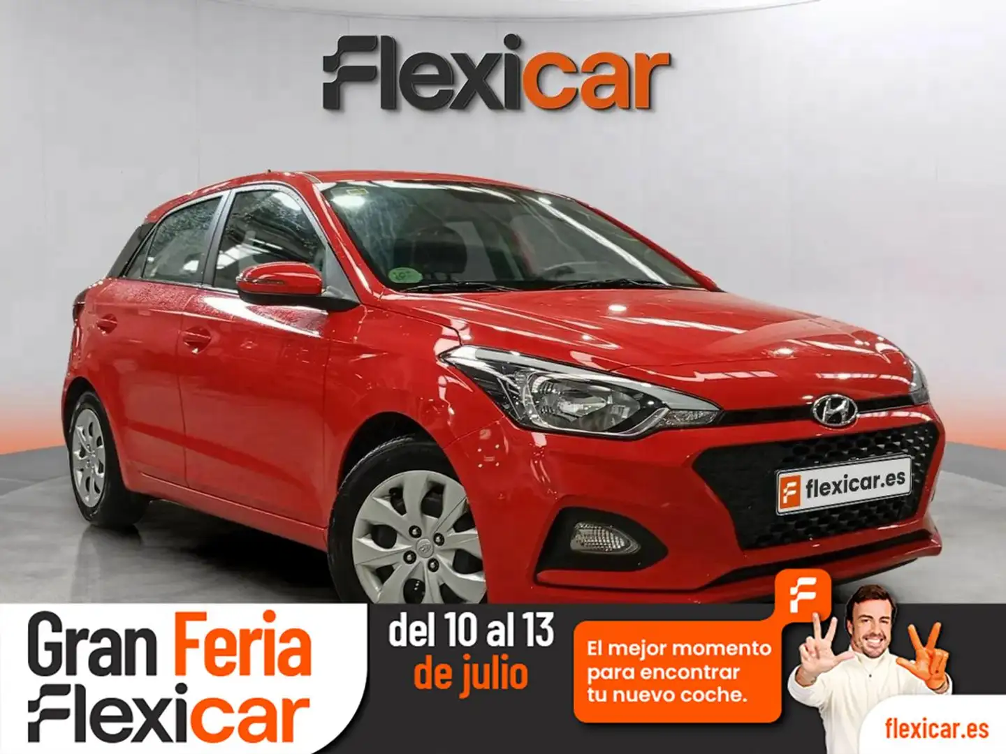 Hyundai i20 1.2 MPI Essence LE Rojo - 1