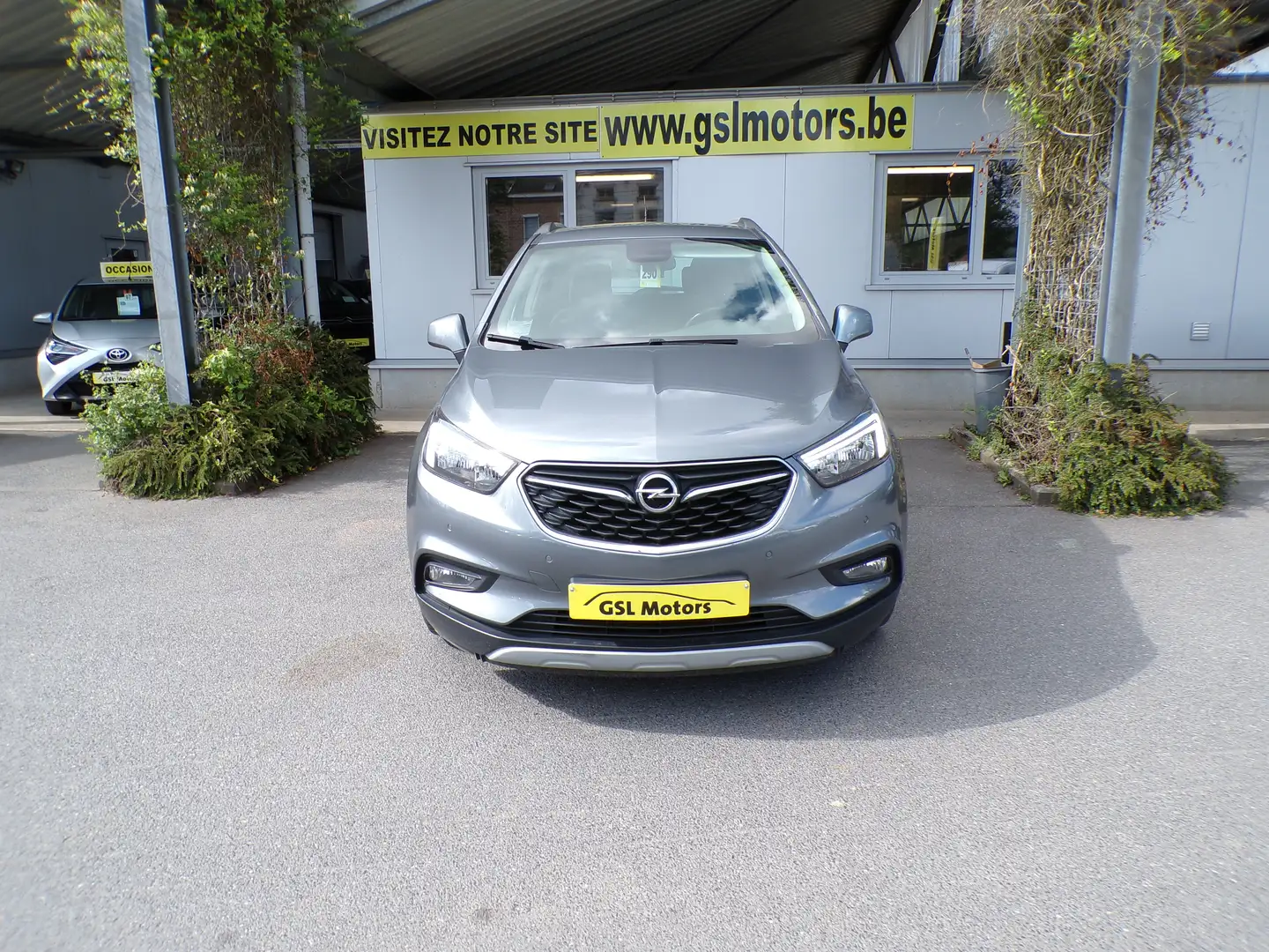 Opel Mokka X 1.4 120cv gris 02/19 68.513km Airco GPS Cruise USB Gris - 2