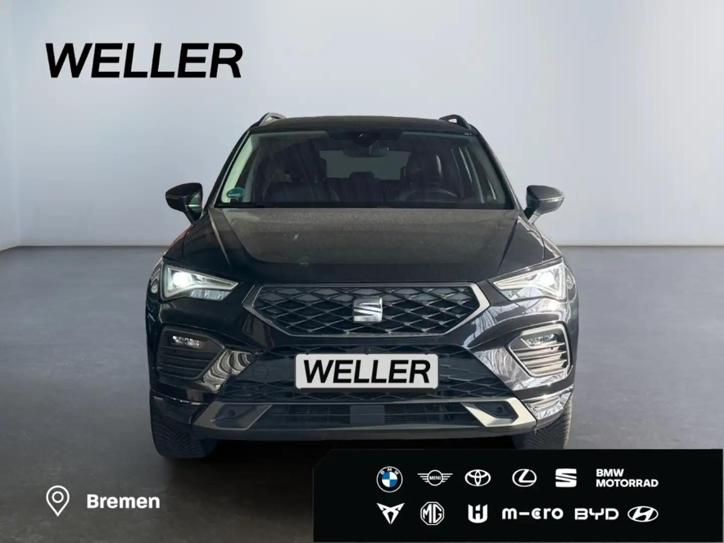 SEAT Ateca 1.5 TSI DSG FR *LED*360°*Beats*Navi*el Heck* Schwarz - 2