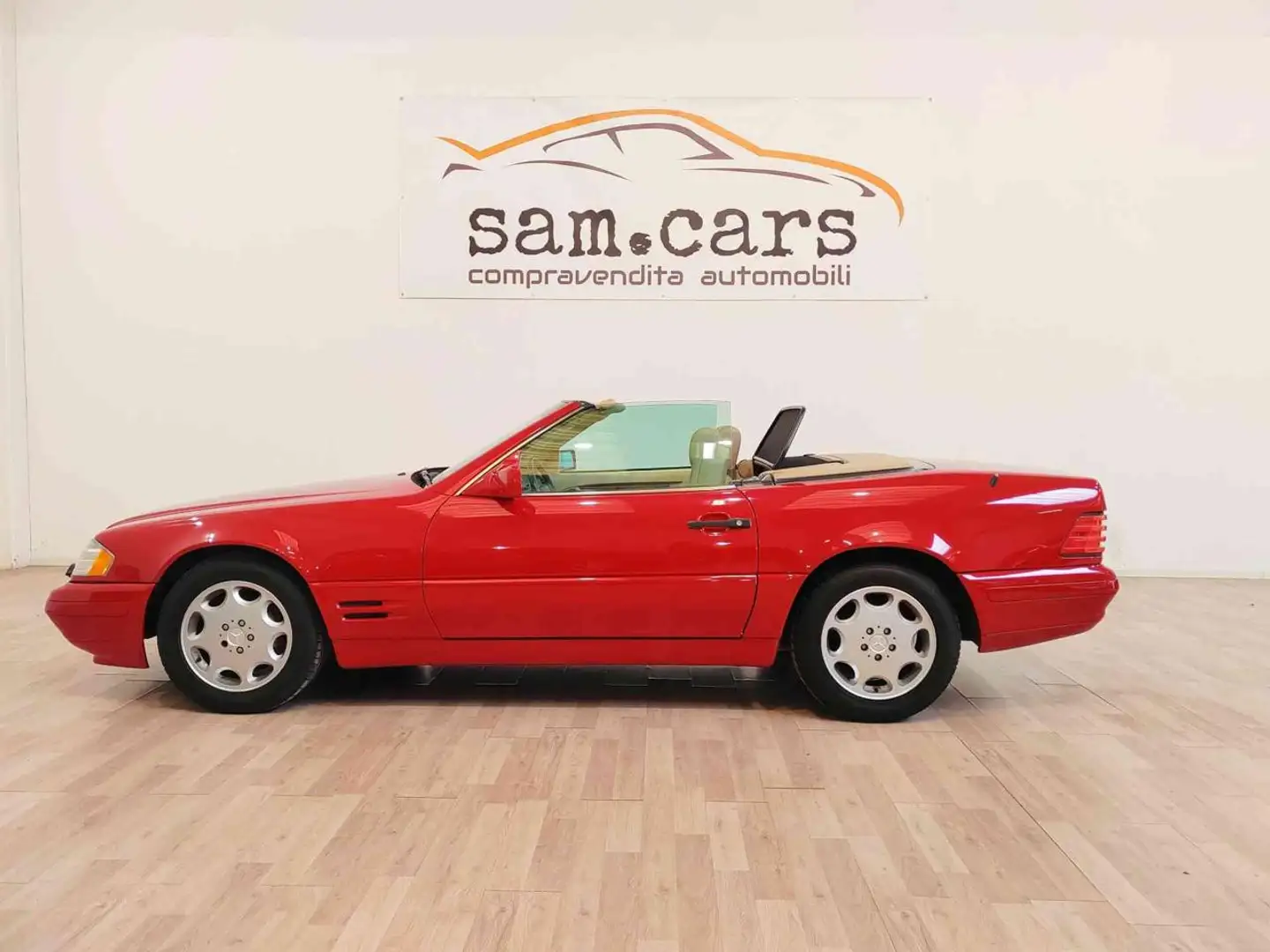 Mercedes-Benz SL 500 cat Rouge - 2
