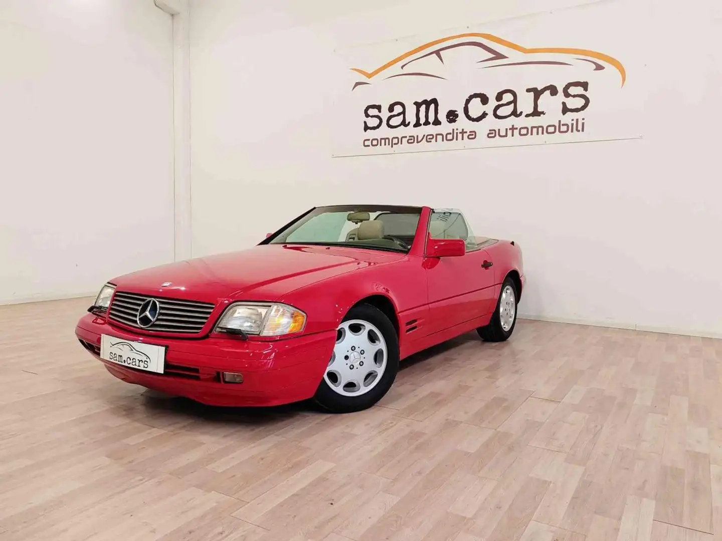 Mercedes-Benz SL 500 cat Rouge - 1