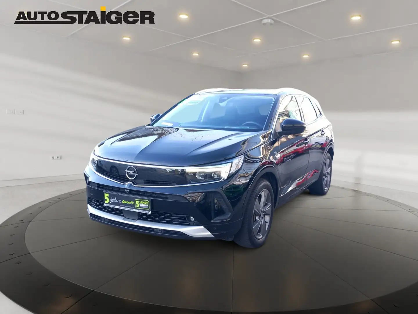 Opel Grandland 1.6 Turbo Ultimate Alcantara, Navi, SHZ Zwart - 2