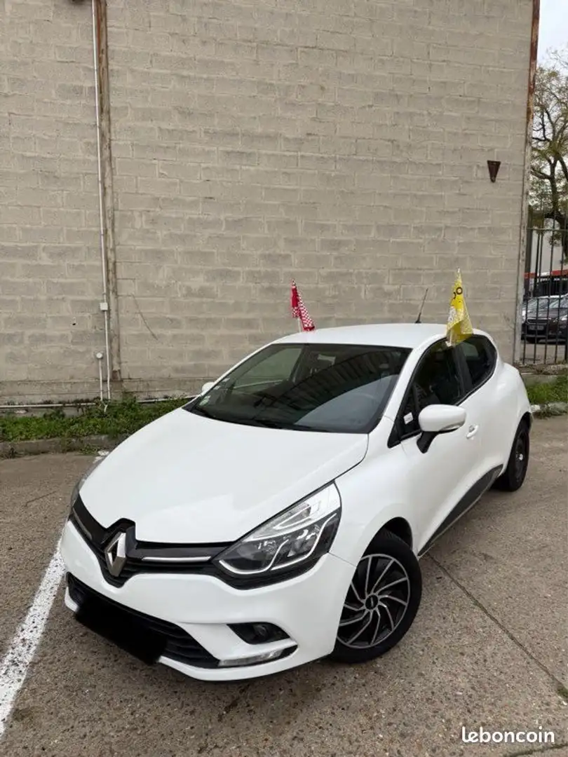 Renault Clio IV Portes Phase 2 1.5 dCi Année 05-2018 270.000KM à 4290 euro Bianco - 2