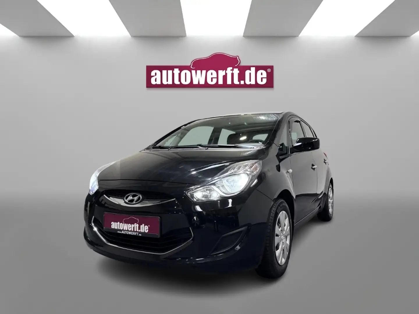 Hyundai iX20 1.6 Automatik AHK KLIMA EL.FENSTER MFL GEPFLEGT Schwarz - 1
