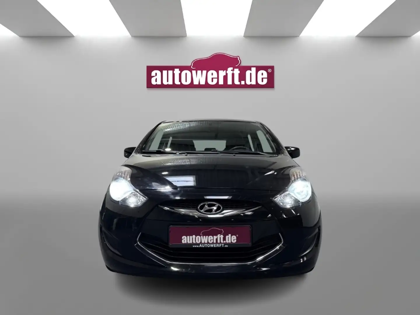 Hyundai iX20 1.6 Automatik AHK KLIMA EL.FENSTER MFL GEPFLEGT Schwarz - 2