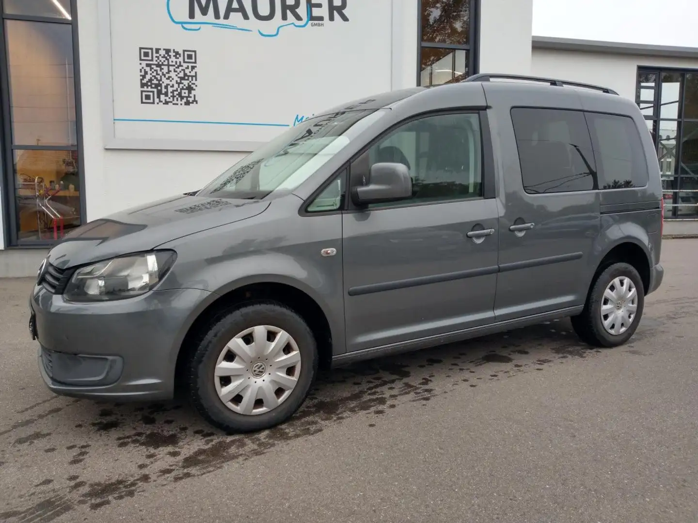 Volkswagen Caddy Trendline 1,2 TSI AHK Klimaanlage Radio Gris - 2