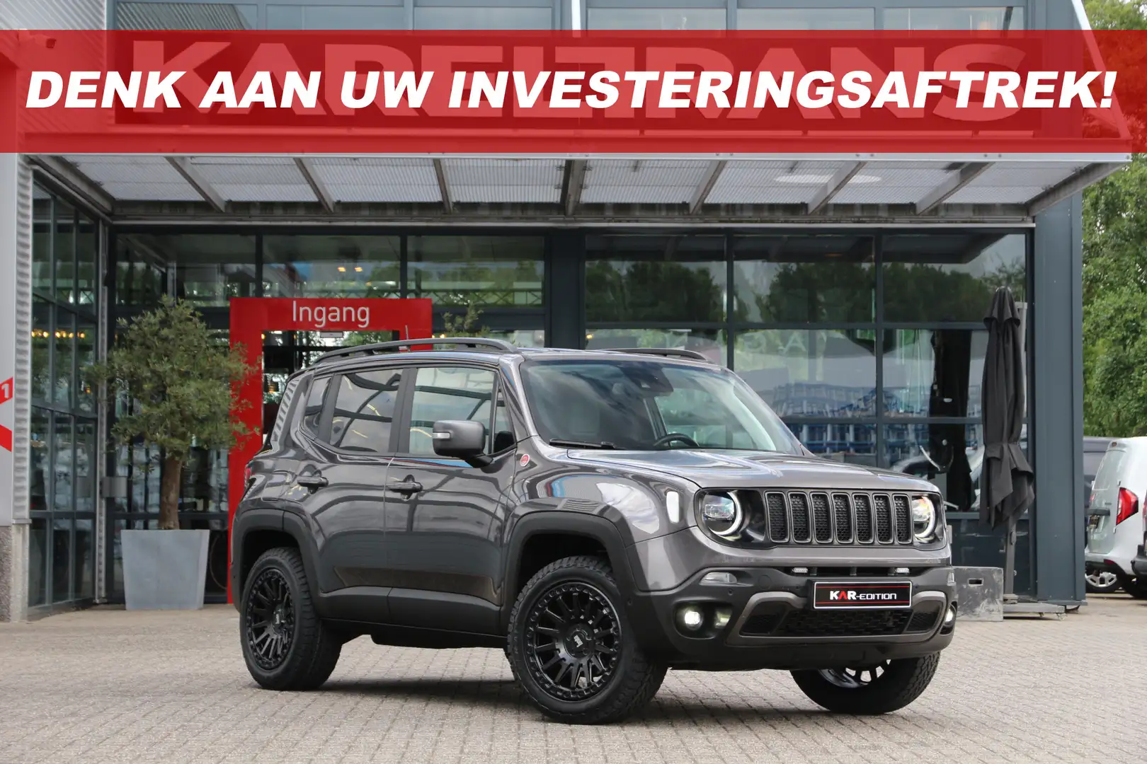Jeep Renegade 2.0D 170PK | Aut. | 4WD | Grijs kenteken | Trailha Grijs - 1