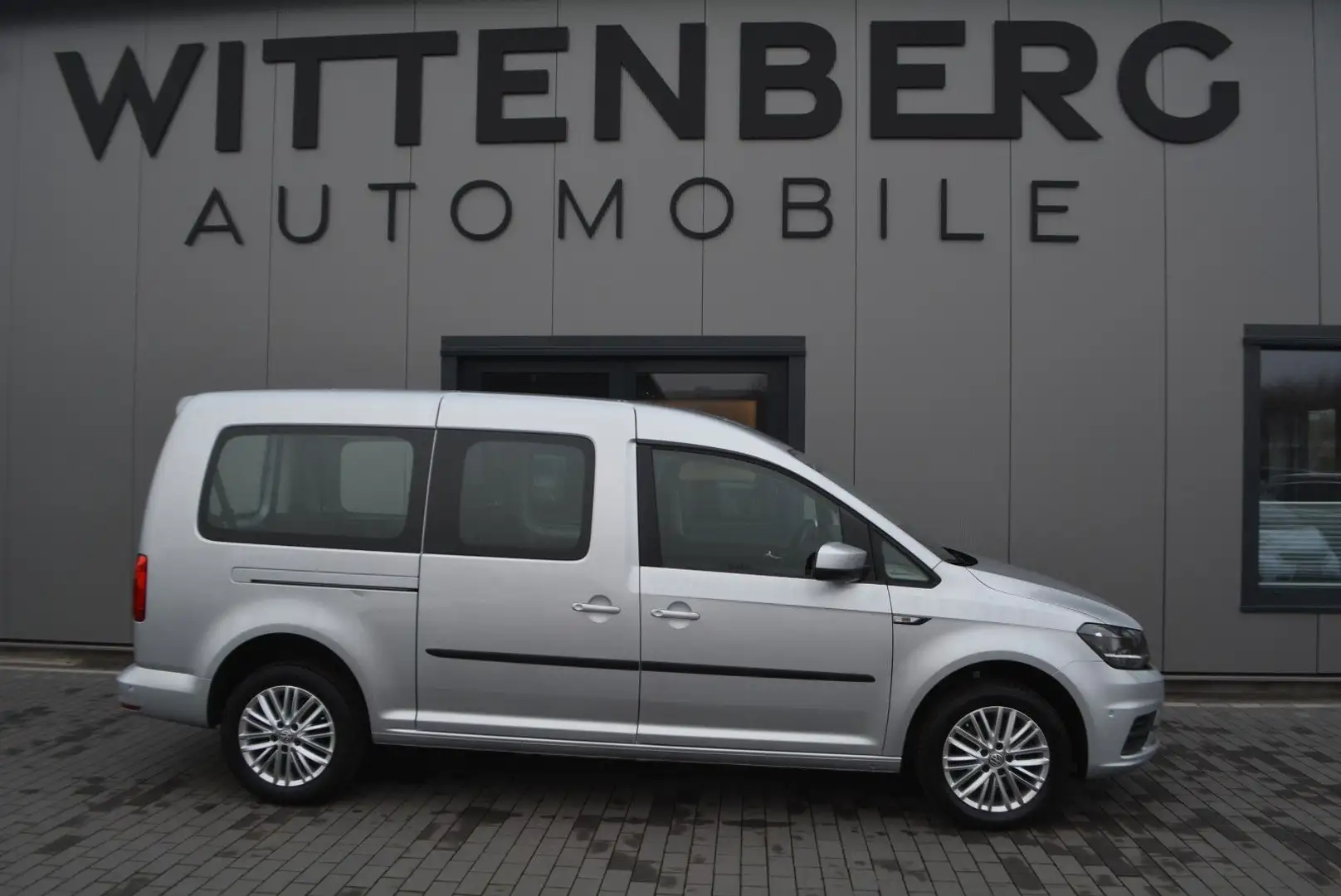 Volkswagen Caddy Maxi AHK-PDCvo+hi-LM-Garantie incl. Silber - 2
