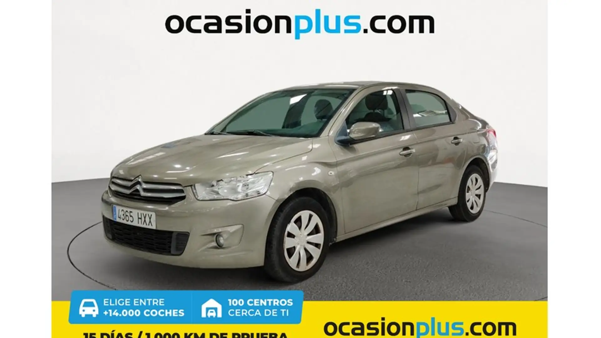Citroen C-Elysée 1.6HDi Seduction 92 Brun - 1