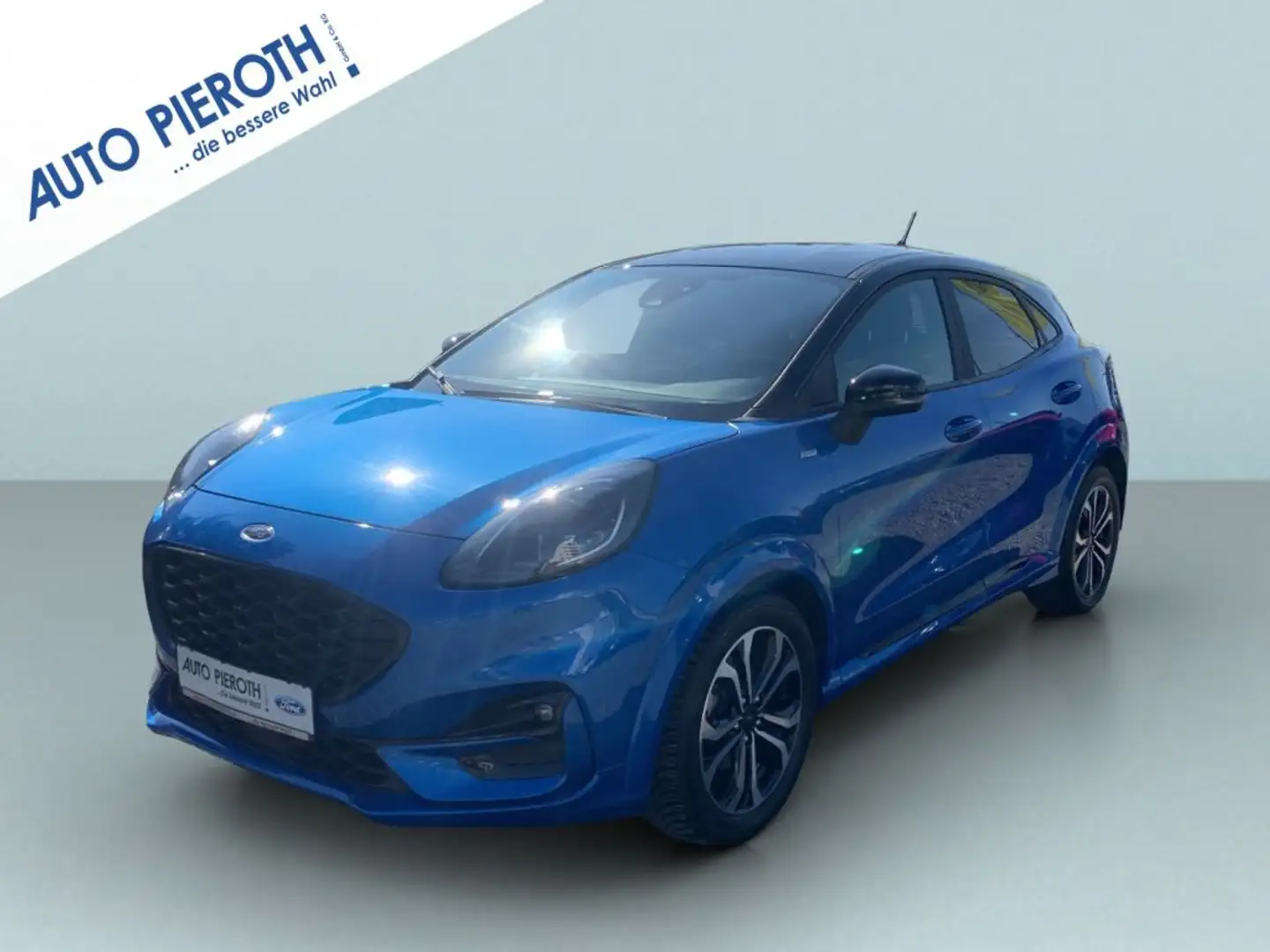 Ford Puma 1.0 EcoBoost Hybrid ST-LINE Bleu - 1
