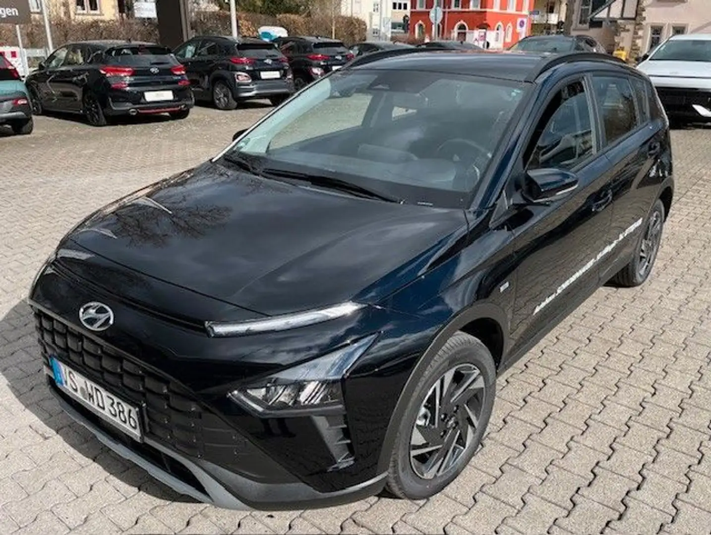 Hyundai BAYON 1.0  Trend Mild-Hybrid DCT-Automatik, Navi Zwart - 1
