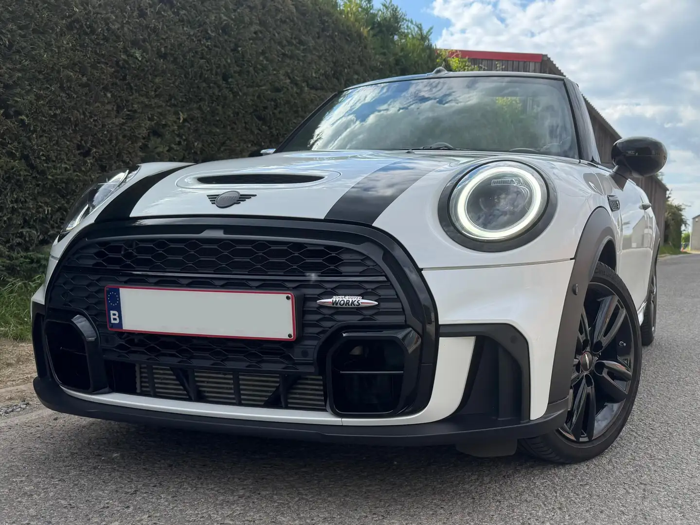 MINI Cooper S Cabrio Mini Cabriolet 2.0A Cooper S OPF DCT Blanc - 1