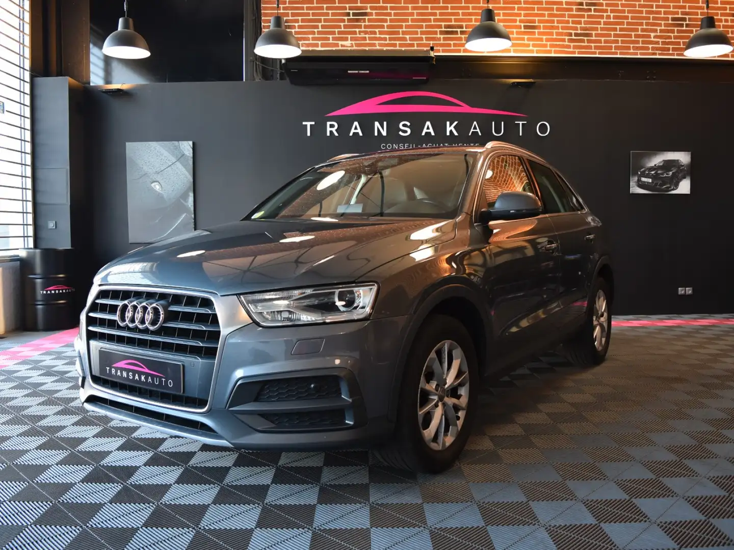 Audi Q3 Q3 2.0 TDI Ultra 150 ch Ambiente Gris - 1