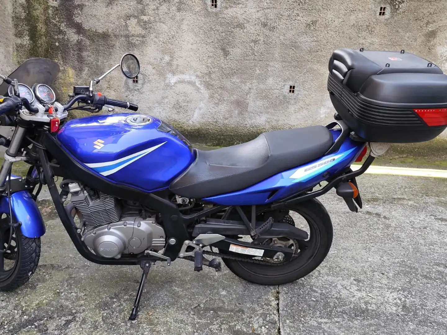 Suzuki GS 500 Bleu - 1