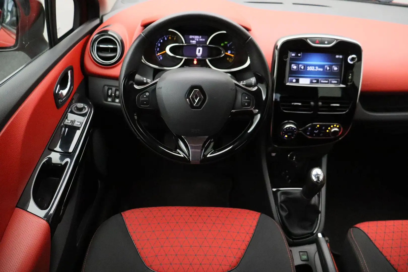 Renault Clio 0.9 TCe Dynamique 2013 | 1e Eigenaar | Airco | Cru Rood - 2
