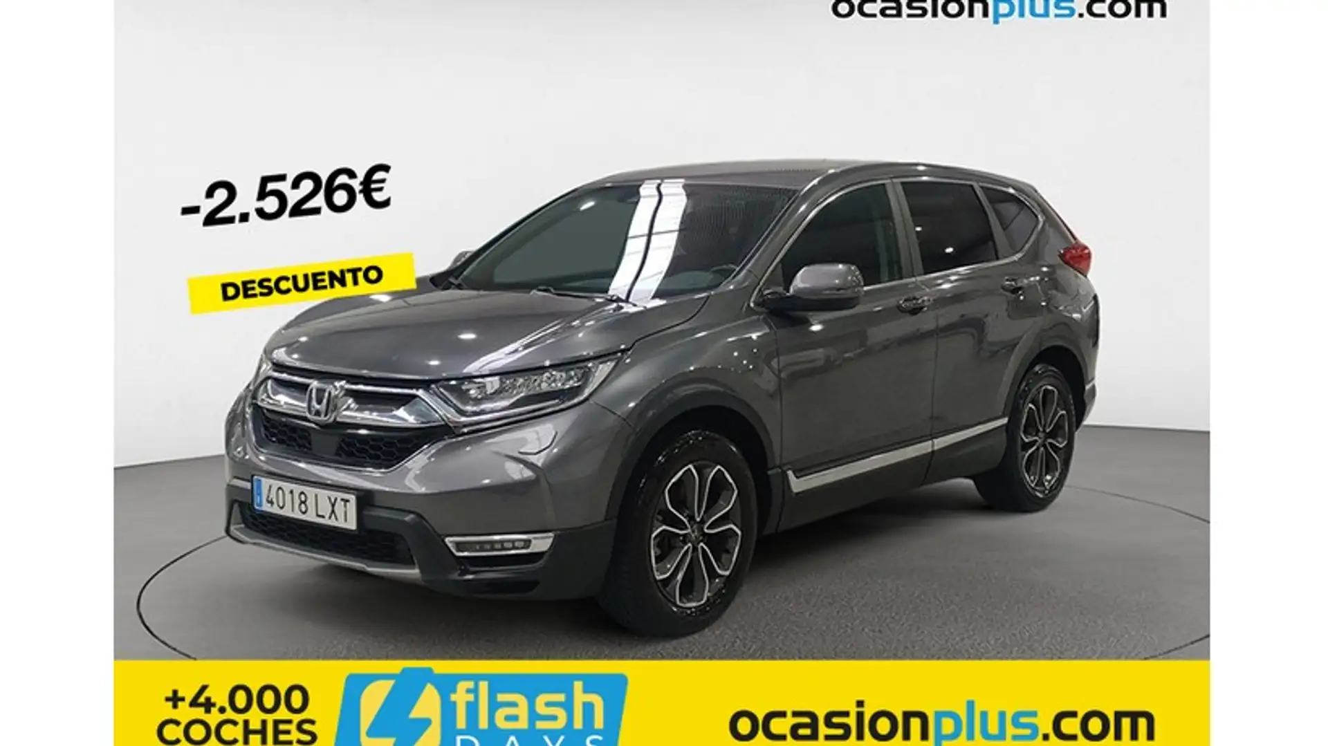 Honda CR-V 2.0 i-MMD Elegance Navi 4x2 Gris - 1