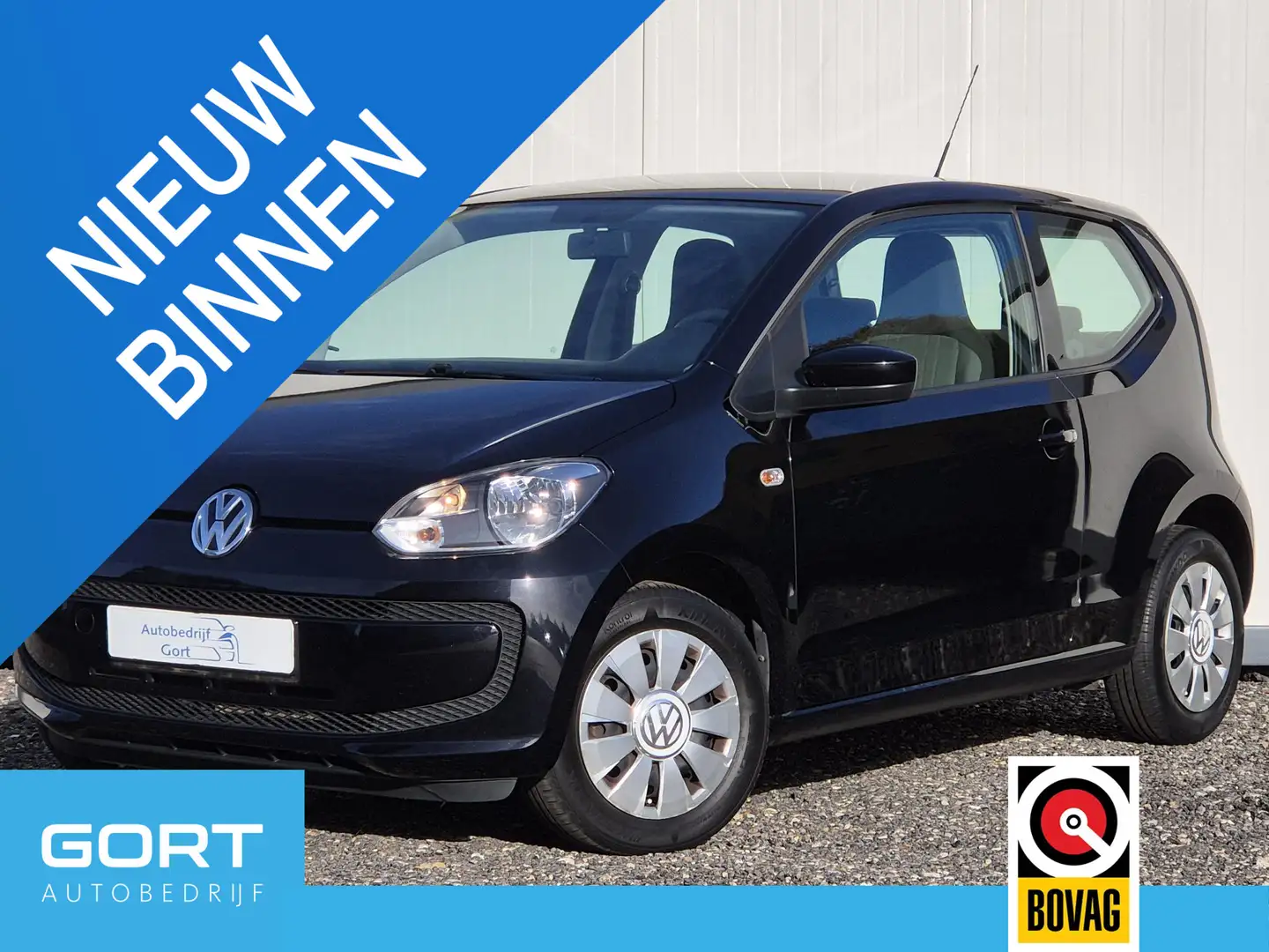 Volkswagen up! 1.0 move up! Airco ! Elektrisch Pakket ! Zwart - 1