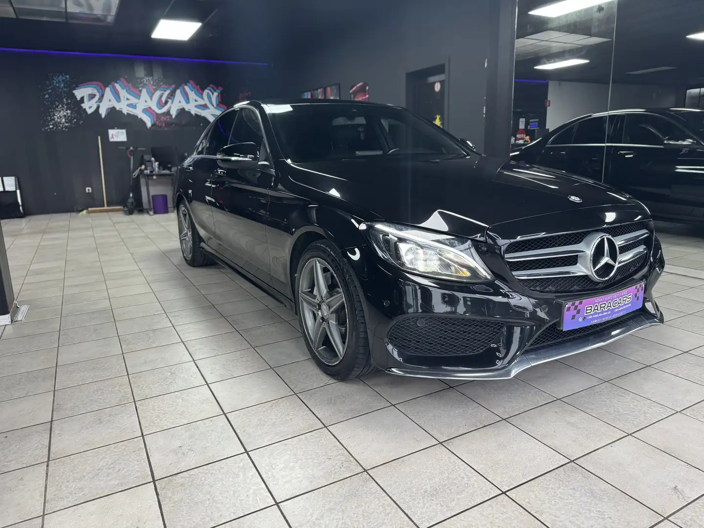 Mercedes-Benz C 200 pack AMG Siyah - 1