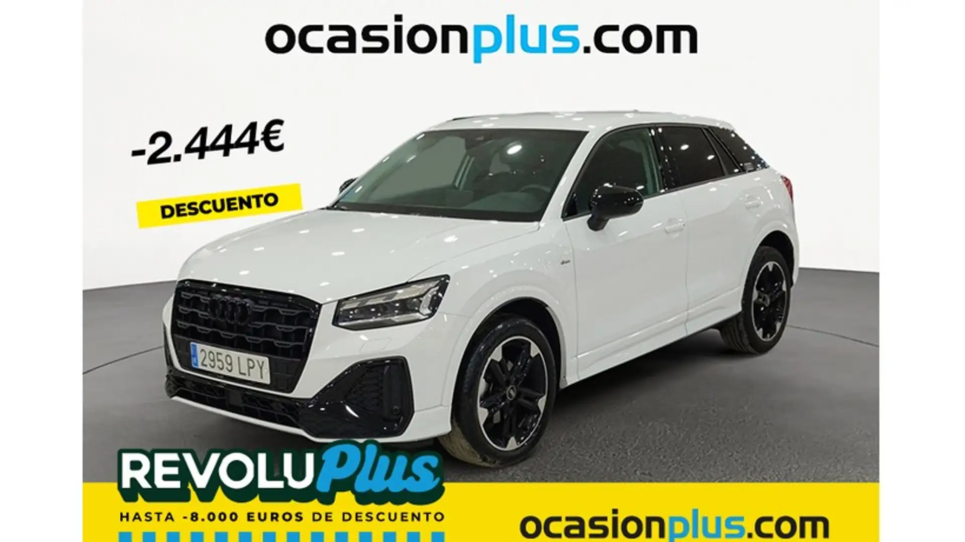 Audi Q2 30 TDI Black line 85kW Wit - 1