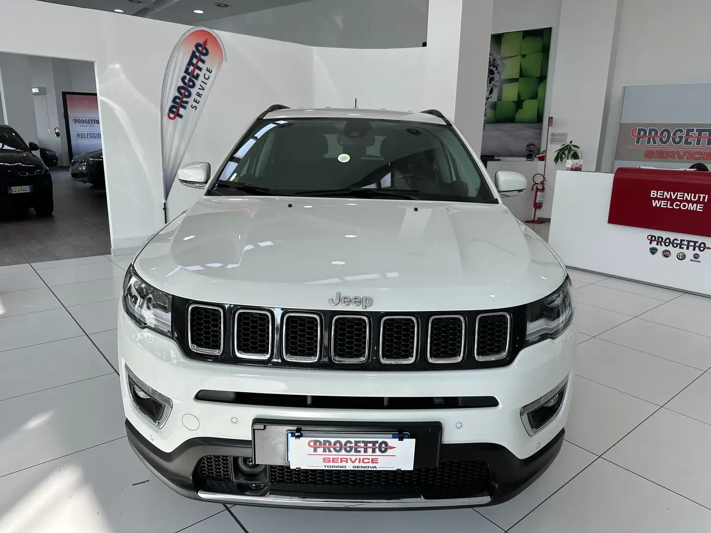 Jeep Compass Compass 1.3 turbo t4 Limited 2wd 130cv my20 Blanc - 1