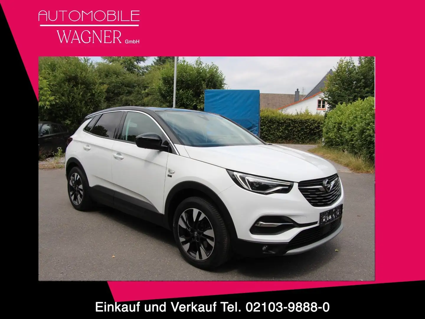 Opel Grandland X 1.5 D S/S NAVI*AHK*PDC* /31100 Weiß - 1