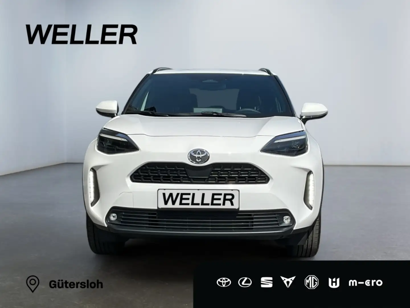 Toyota Yaris Cross Hybrid 130 1.5 Teamplayer *Navi*LED* Blanc - 2