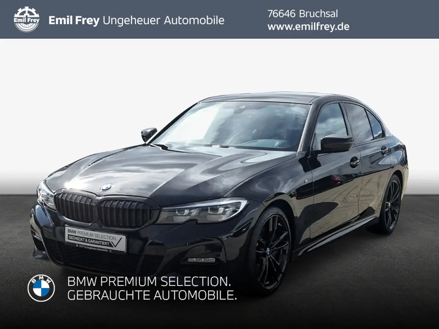 BMW 330 i Aut. M Sport *SHz*PDC*LED* Schwarz - 1