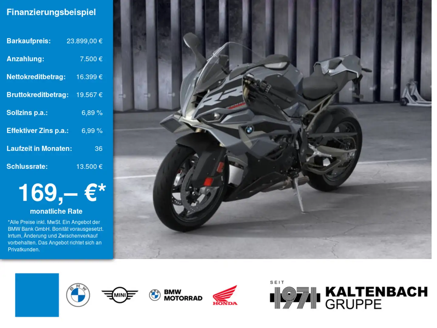 BMW S 1000 RR DYNAMIC-P. RACE-P. GRIFFHEIZUNG Niebieski - 1