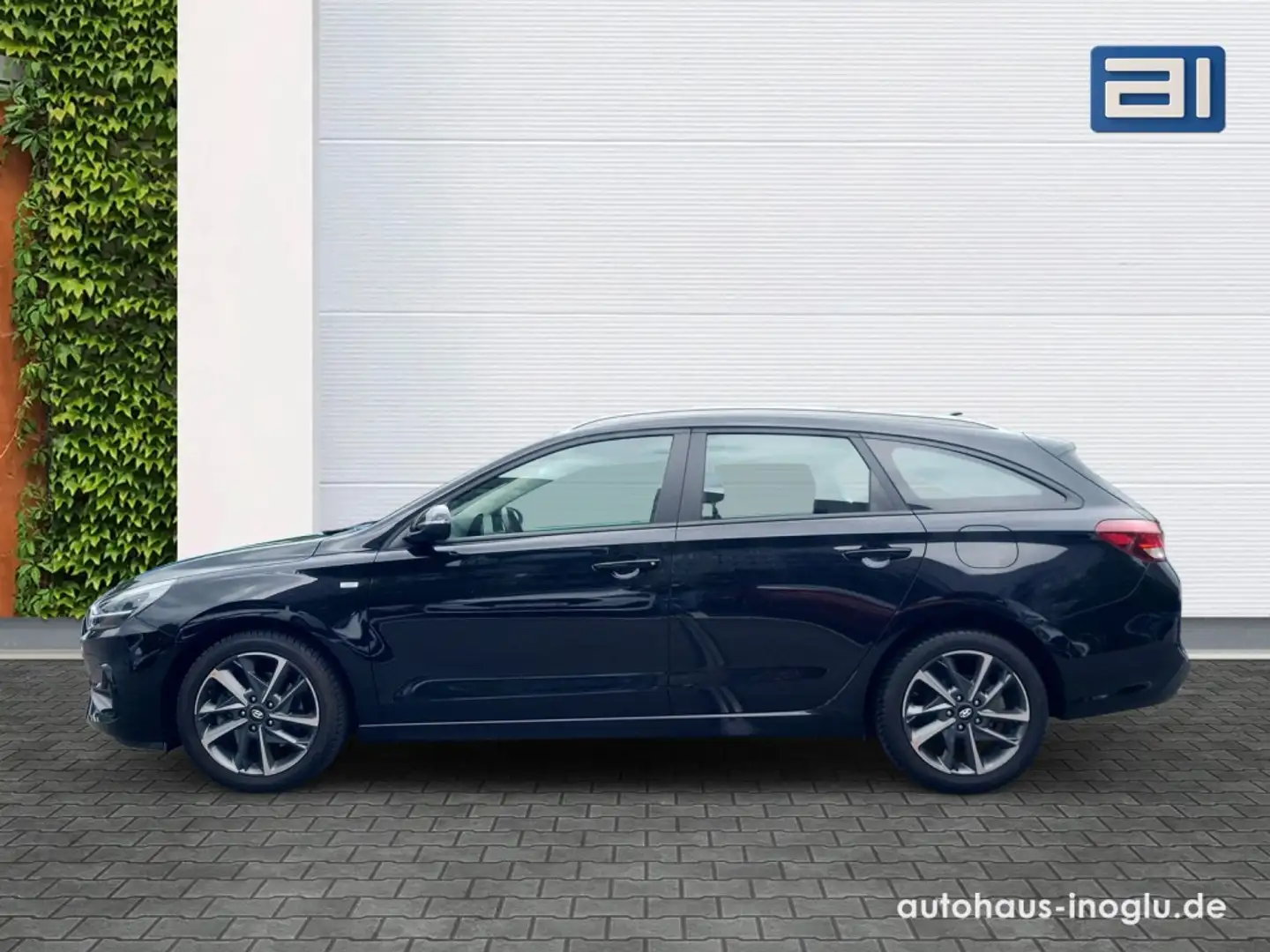 Hyundai i30 1.0 TGDI*7-DCT*LED*Navi*RKam*Lenk Shz*FCA Noir - 2