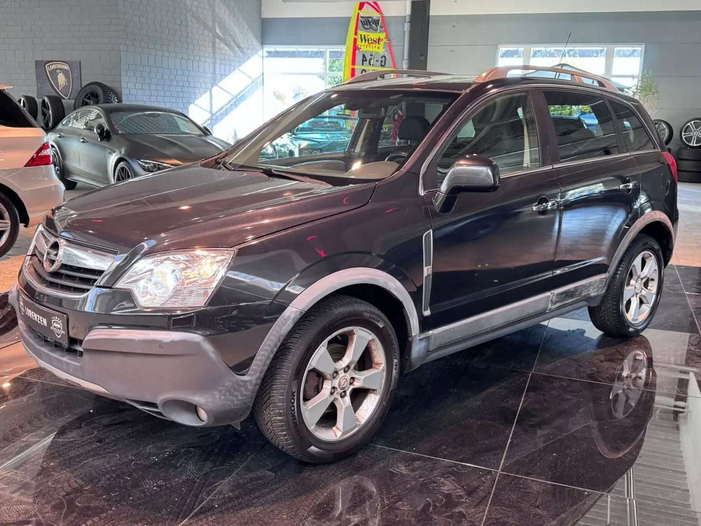 Opel Antara Cosmo 4x4 Xenon Audio BT Klima Leder Temp Schwarz - 1