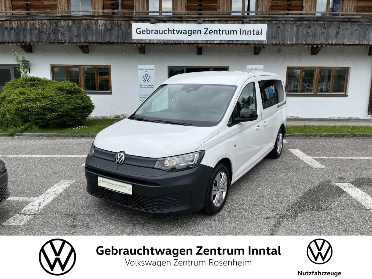 Volkswagen Caddy Maxi 1,5 TSI (Standhzg.+AppConnect) Klima Weiß - 1
