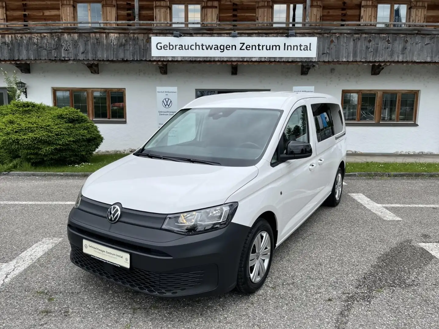 Volkswagen Caddy Maxi 1,5 TSI (Standhzg.+AppConnect) Klima Weiß - 2