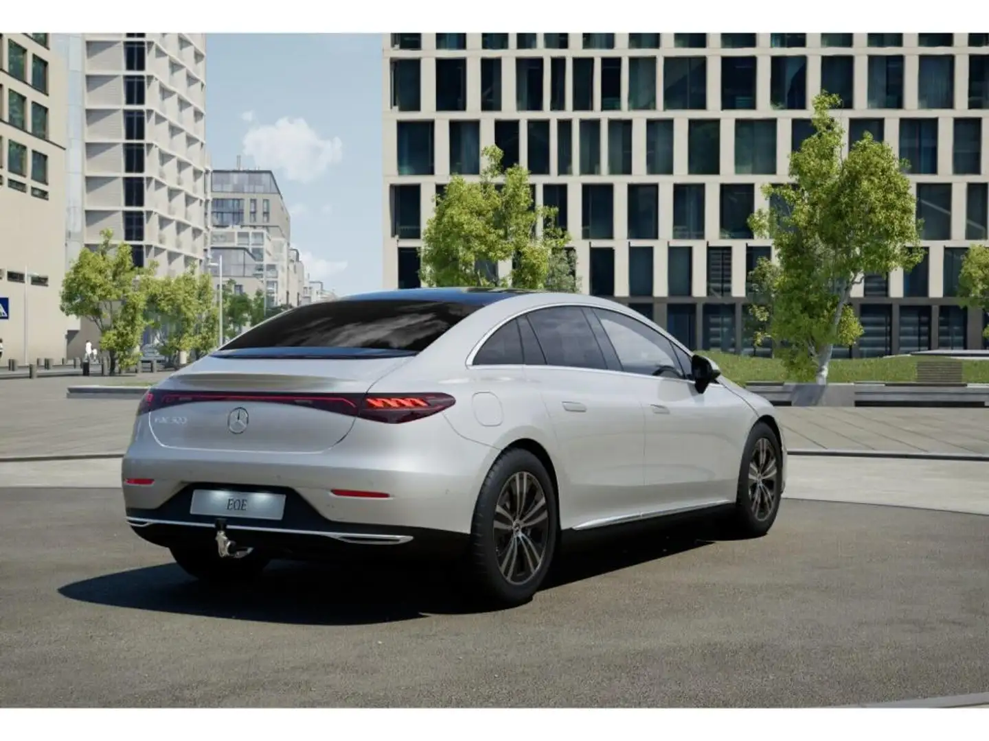 Mercedes-Benz EQE 300 Electr-Art/Pano/AHK/HAL/Distr/Memo/LED Weiß - 2