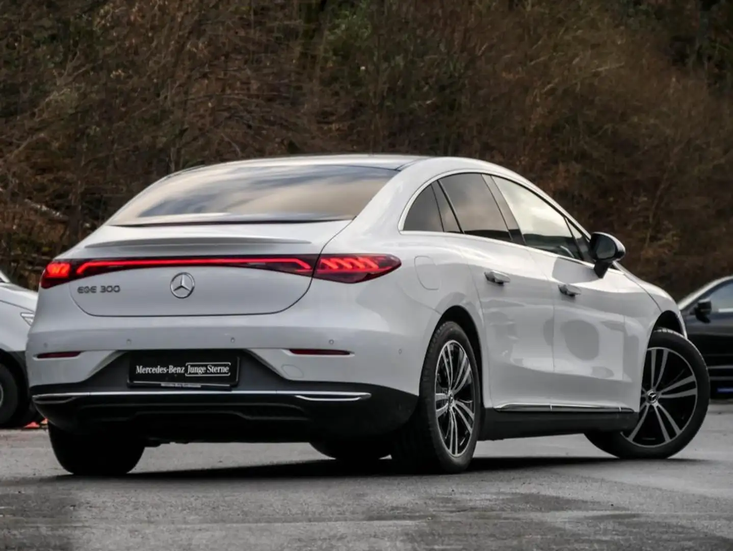 Mercedes-Benz EQE 300 Electr-Art/Pano/AHK/HAL/Distr/Memo/LED Weiß - 2