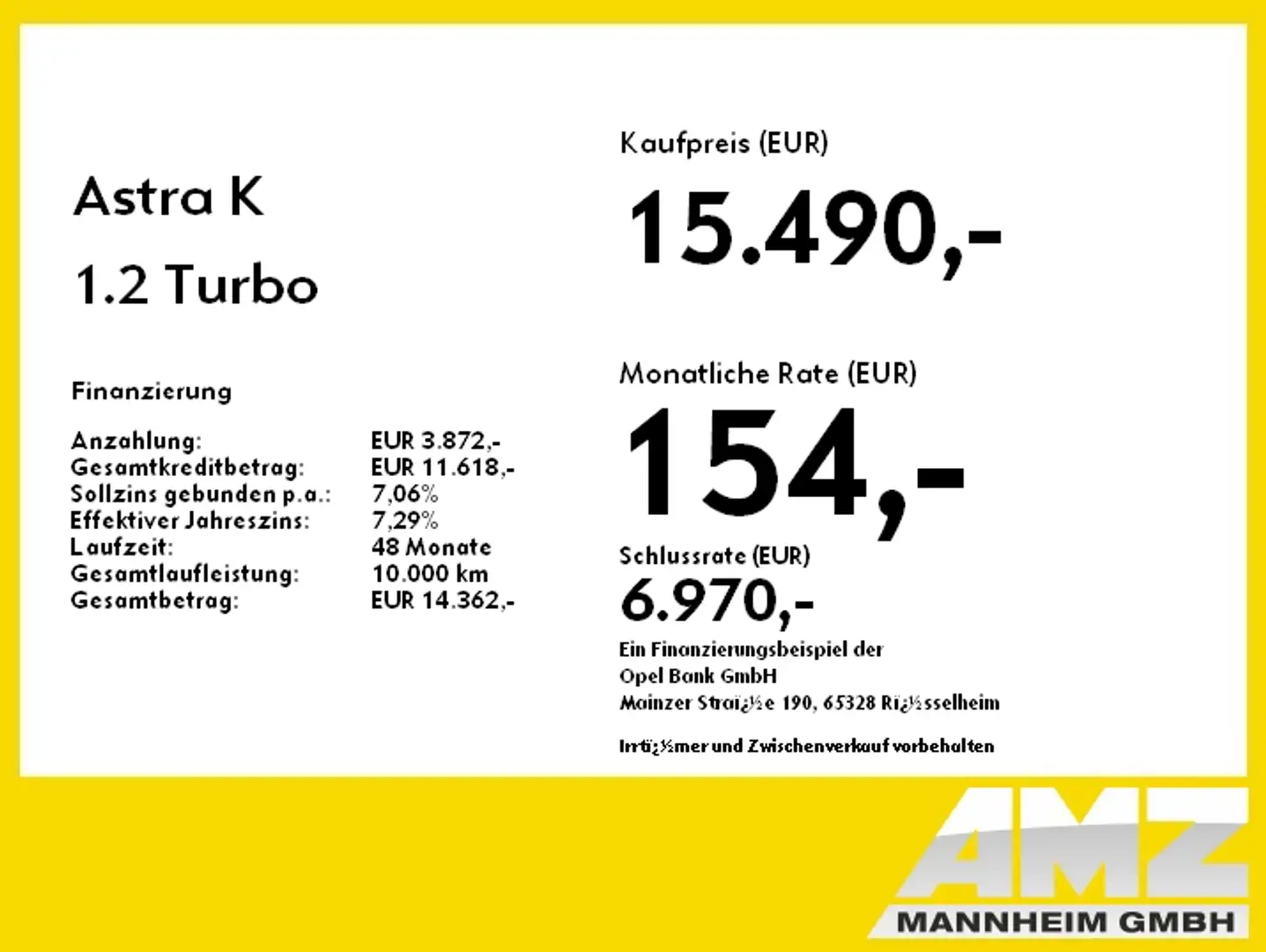 Opel Astra K 1.2 Turbo Edition LM*LED*W-Paket*PDC Schwarz - 2