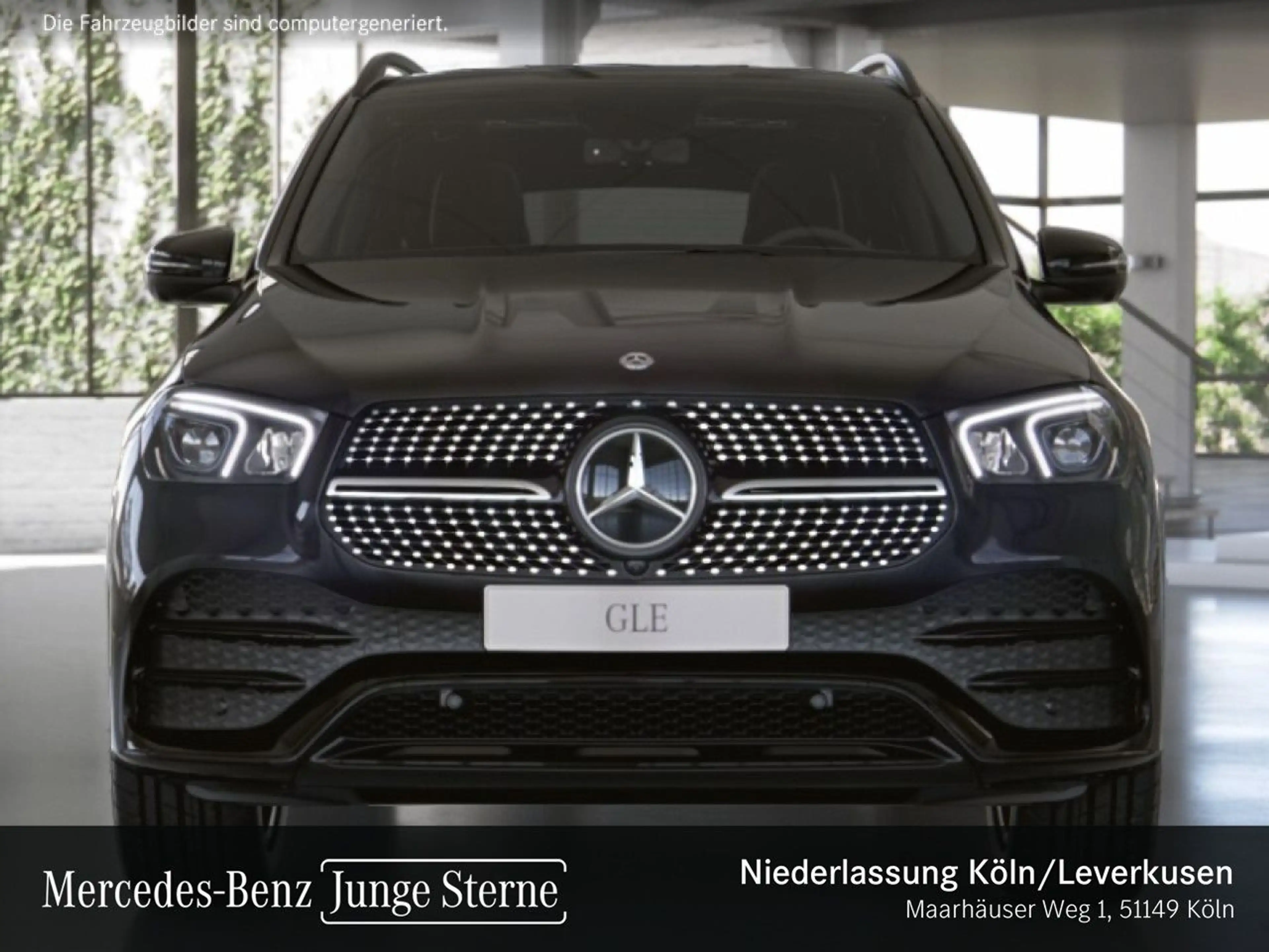 Mercedes-Benz GLE 350 de 4M AMG+NIGHT+PANO+360+AHK+LED+FAHRASS — photo 8
