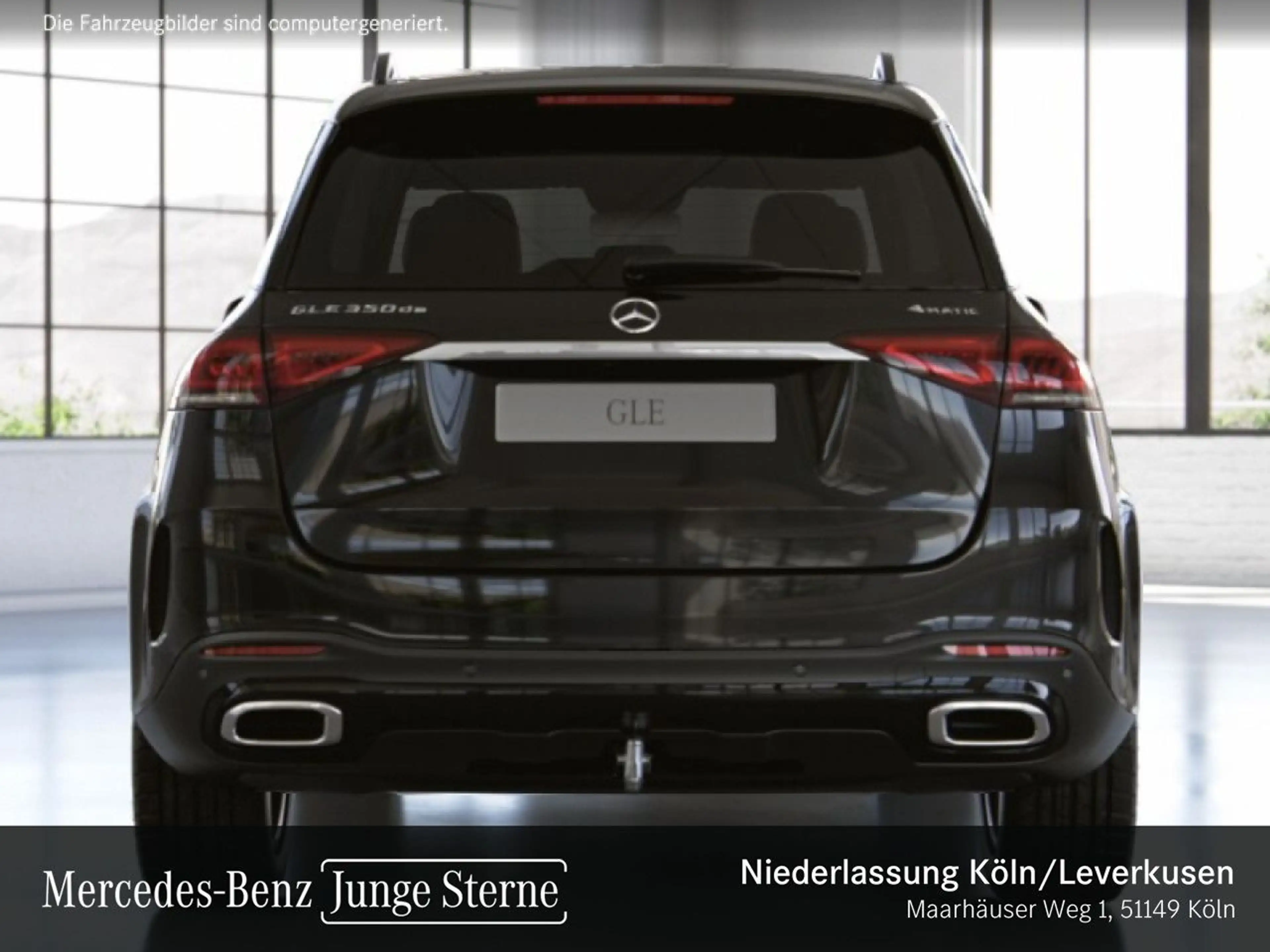 Mercedes-Benz GLE 350 de 4M AMG+NIGHT+PANO+360+AHK+LED+FAHRASS — photo 9