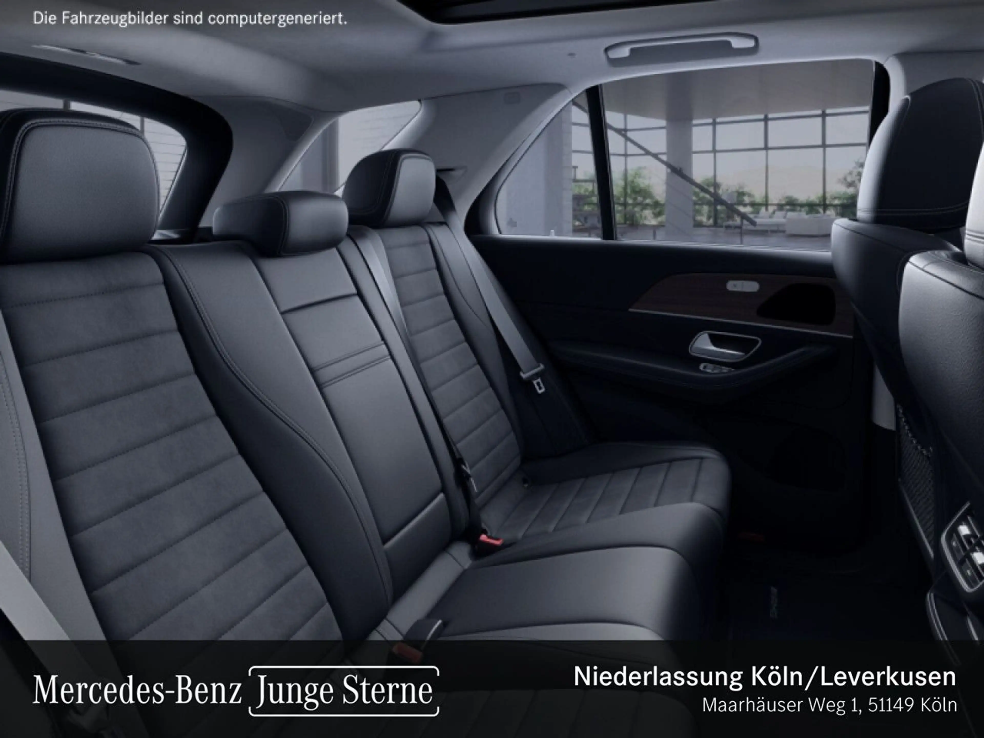 Mercedes-Benz GLE 350 de 4M AMG+NIGHT+PANO+360+AHK+LED+FAHRASS — photo 14