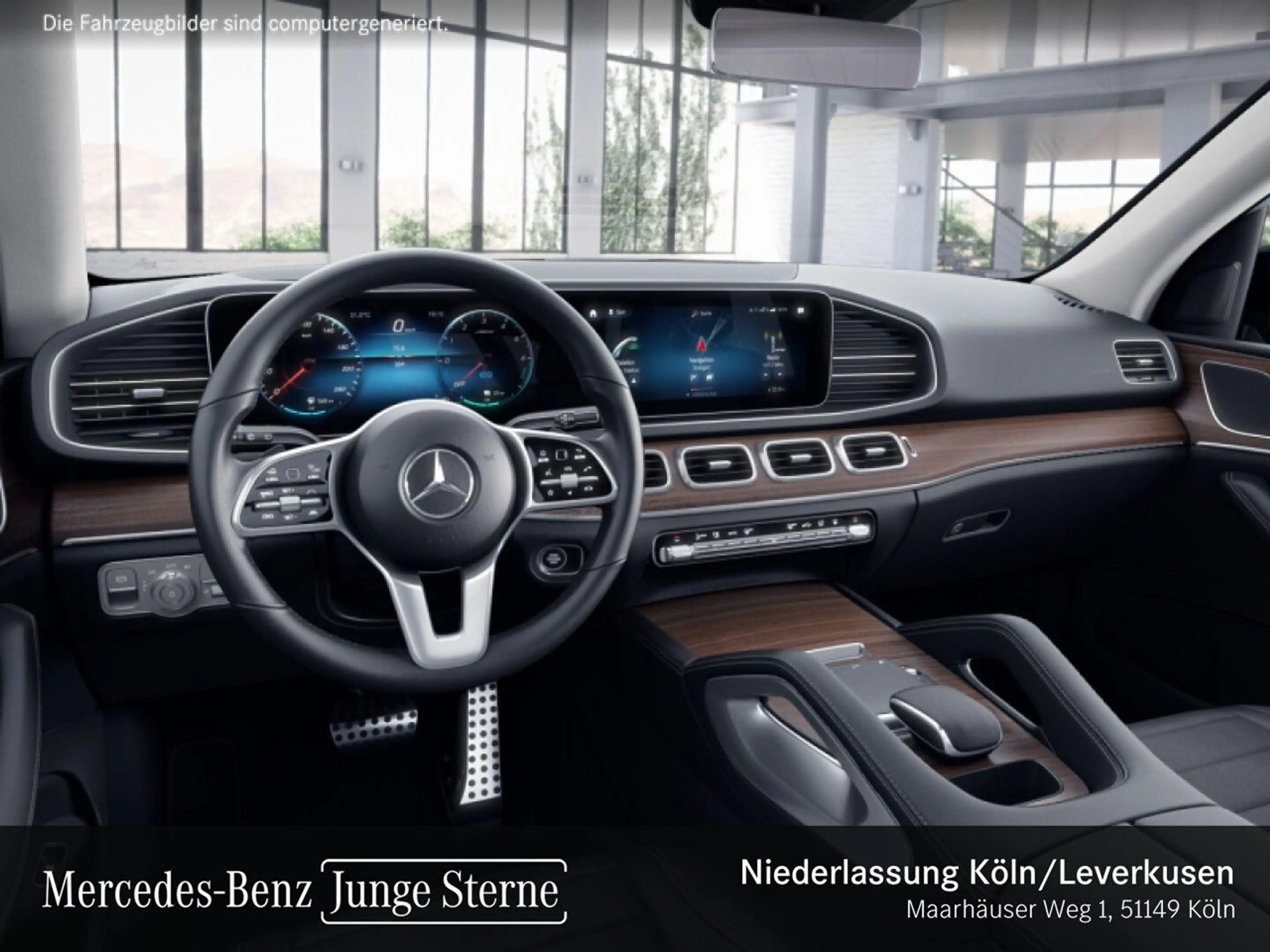 Mercedes-Benz GLE 350 de 4M AMG+NIGHT+PANO+360+AHK+LED+FAHRASS — photo 11