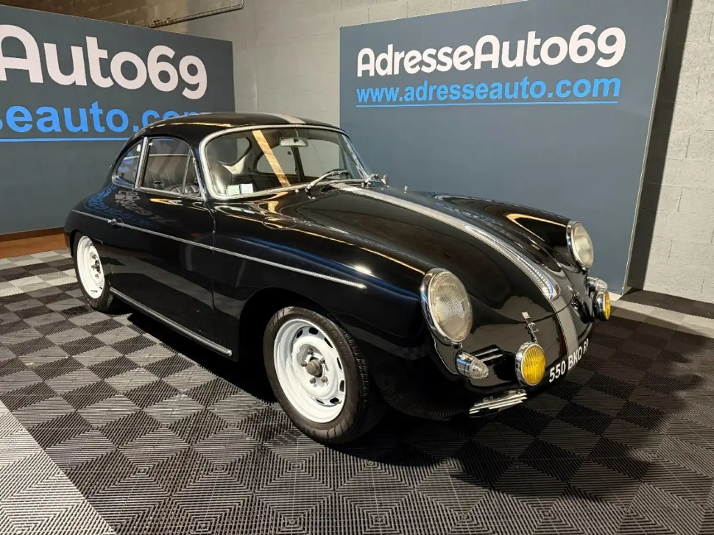 Porsche 356 SC 95 CV Schwarz - 2