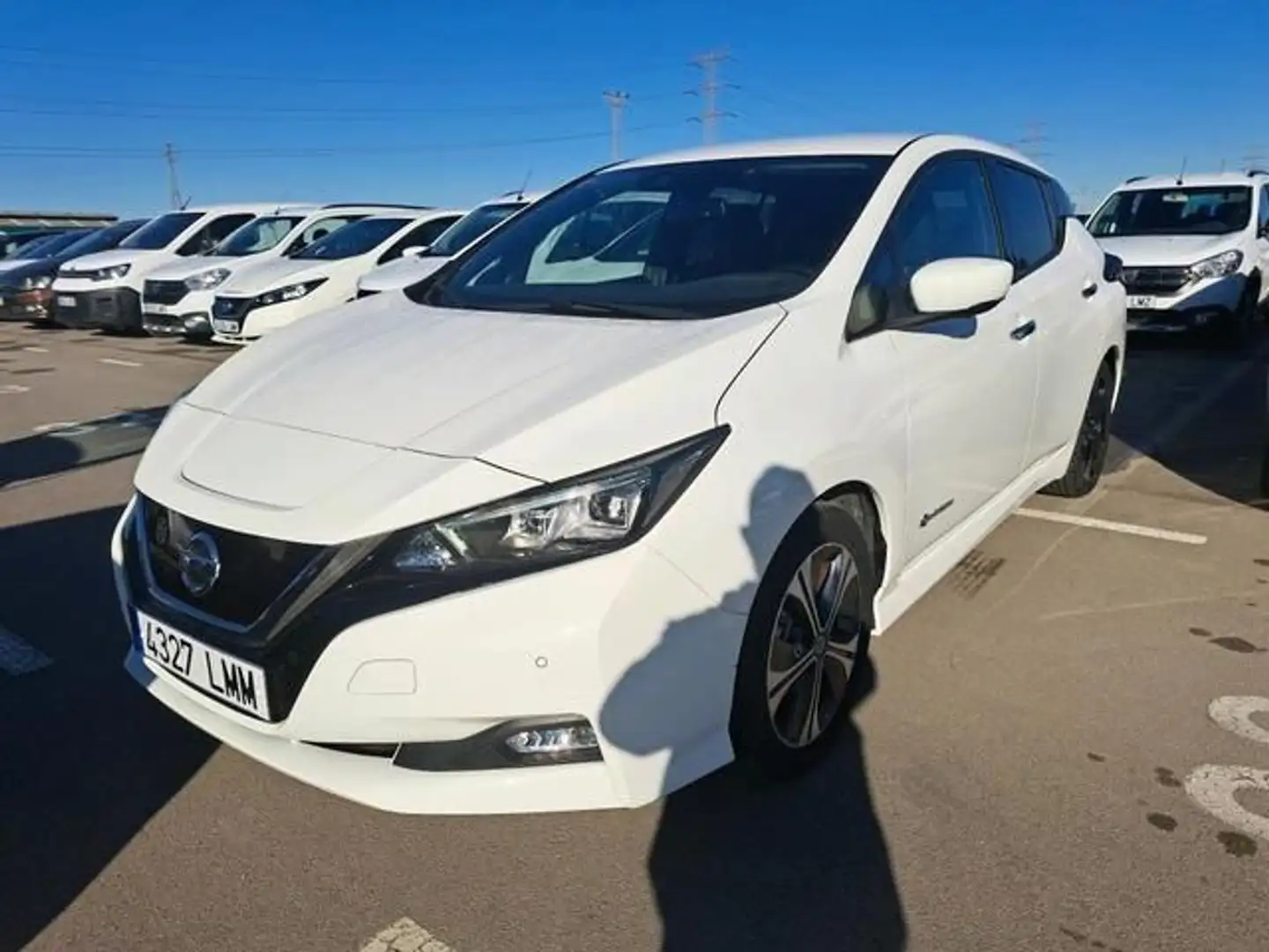 Nissan Leaf 40 kWh Tekna Blanc - 1