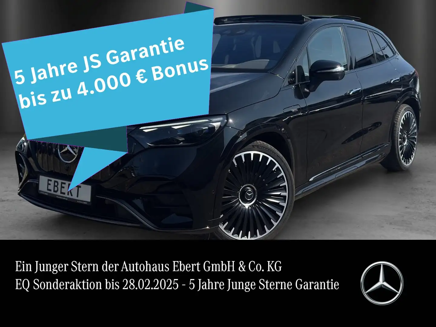 Mercedes-Benz EQE SUV EQE 53 SUV AMG Prem+ DYNAMIC+ Carbon AHK RemPark Noir - 1