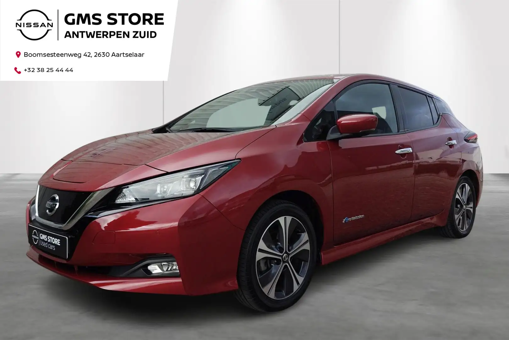 Nissan Leaf Tekna 40 kWh - incl 2 jaar KARE Červená - 1