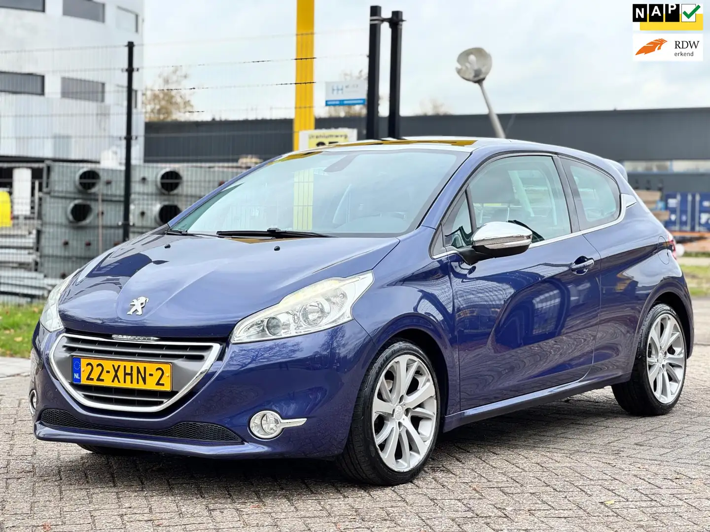 Peugeot 208 1.6 VTi Allure|leder|pano|stoelverw|navi|psensor|c Blu/Azzurro - 1
