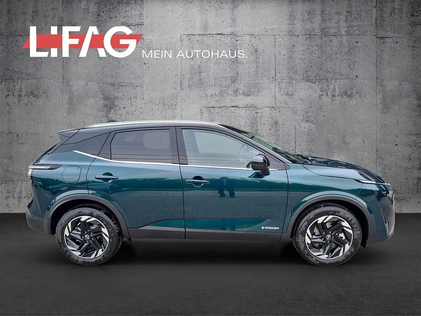 Nissan Qashqai 1,5 VC-T e-Power N-Connecta+ *ab € 35.990,-* Grün - 2