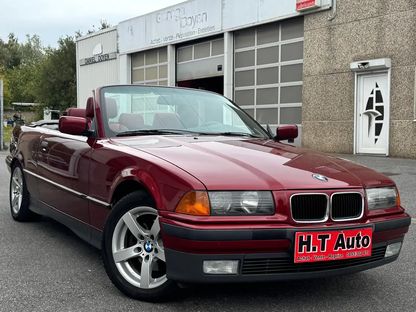 BMW 325 i/Cabriolet/Etat neuf/Carnet entretien complet!/ Rosso - 2