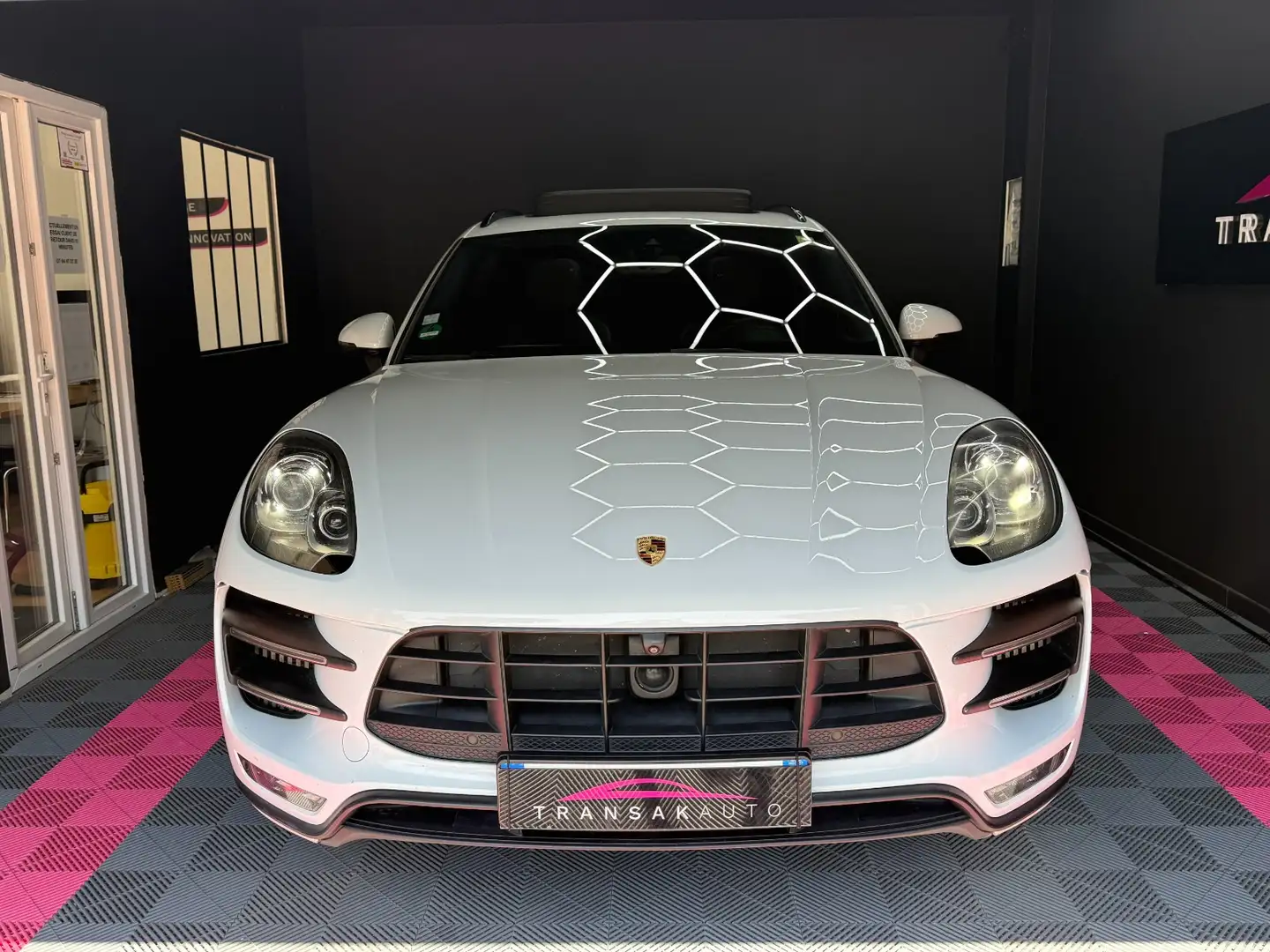 Porsche Macan Macan Turbo 3.6 V6 400 ch PDK Weiß - 2